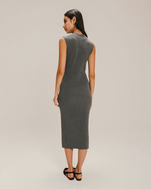 Vestido Punto Cuello Perkins